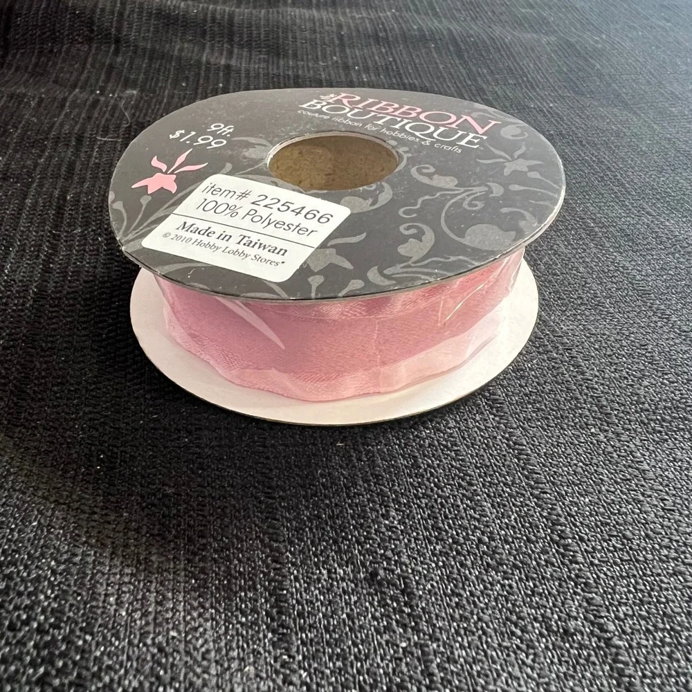 Lot of 10 Ribbon Spools The Ribbon Boutique Offray Venus Paisley Camo Dots Multi